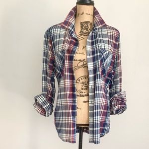 Plaid Button Down Shirt